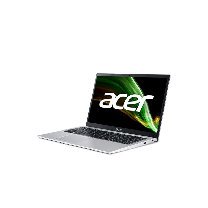 Laptop Acer Aspire A315-59-381E (NX.K6TSV.006)/ Silver/ Intel Core i3-1215U (1.2GHz, 10MB)/ RAM 8GB DDR4/ 512GB  SSD/ Intel UHD Graphics/ 15.6inch FHD/ 3cell, 40 Wh/ Win 11H/ 1Yr