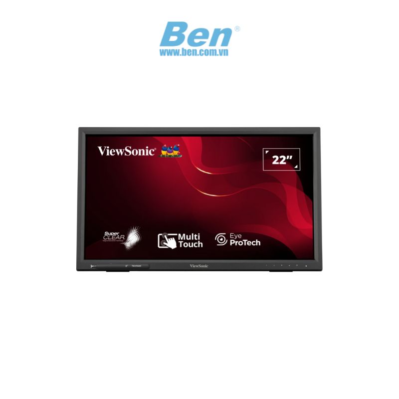 Màn hình ViewSonic TD2223-2 | 21.5 inch FHD | 60 Hz | IPS | HDMI + VGA + DP | 3Yrs