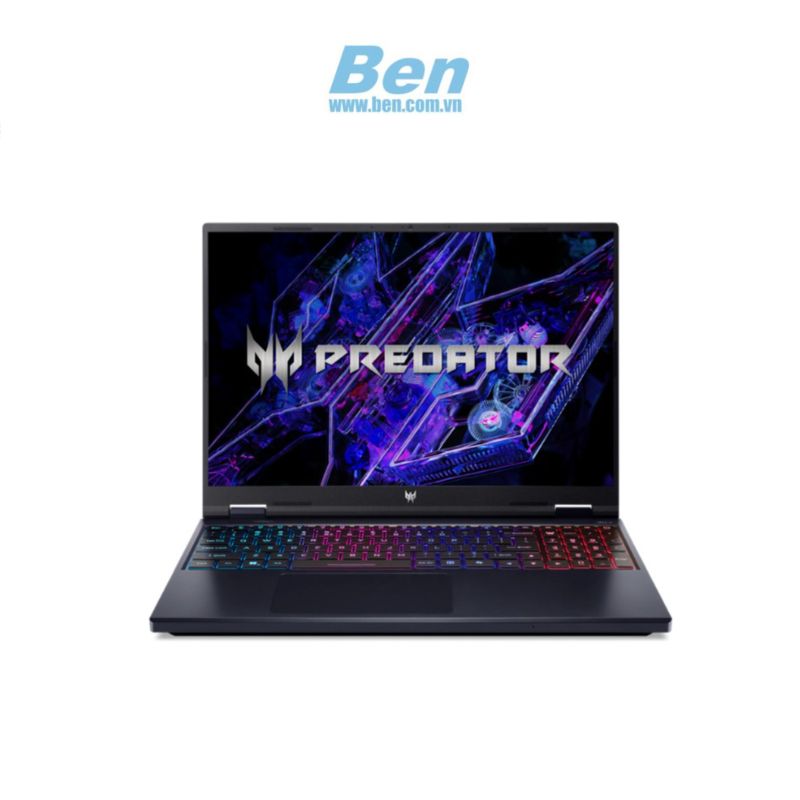 Laptop Acer PREDATOR Helios Neo 16 PHN16-72-78DQ  |Black | Intel  i7 14650HX | Ram 16GB |1TB SSD |  RTX 4060 8GB |  16 inch 2K | 240Hz |  Win11 | 1Yr