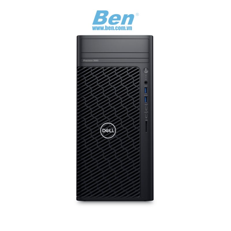 Máy Tính Trạm Dell Precision 3680 Tower ( T3680 - 14700K - 16256U ) | Intel Core I7 - 14700K | Ram 16Gb | Ssd 256Gb | Ssd 1Tb | Nividia T400 4Gb | K & M 