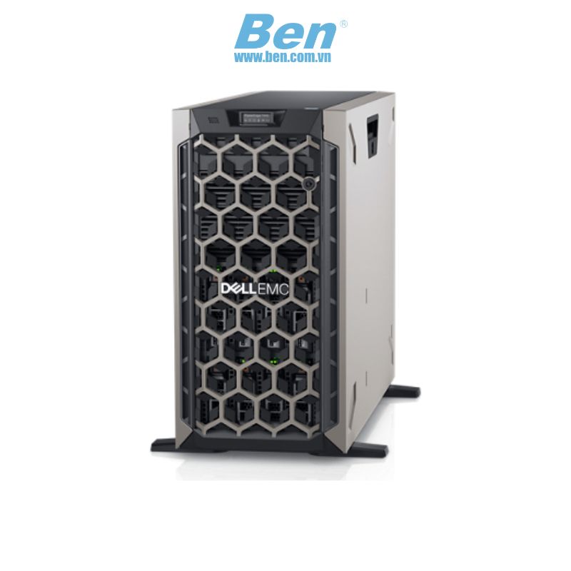 Máy tính chủ Dell PowerEdge T440 Server  ,Intel Xeon Silver 4210R,upto8x3.5,16GB RDIMM 3200 , HDD 8TB, iDrac9Exp,H750 ,DVDRW,DP 1GbE LOM,1x750W,4YrPro