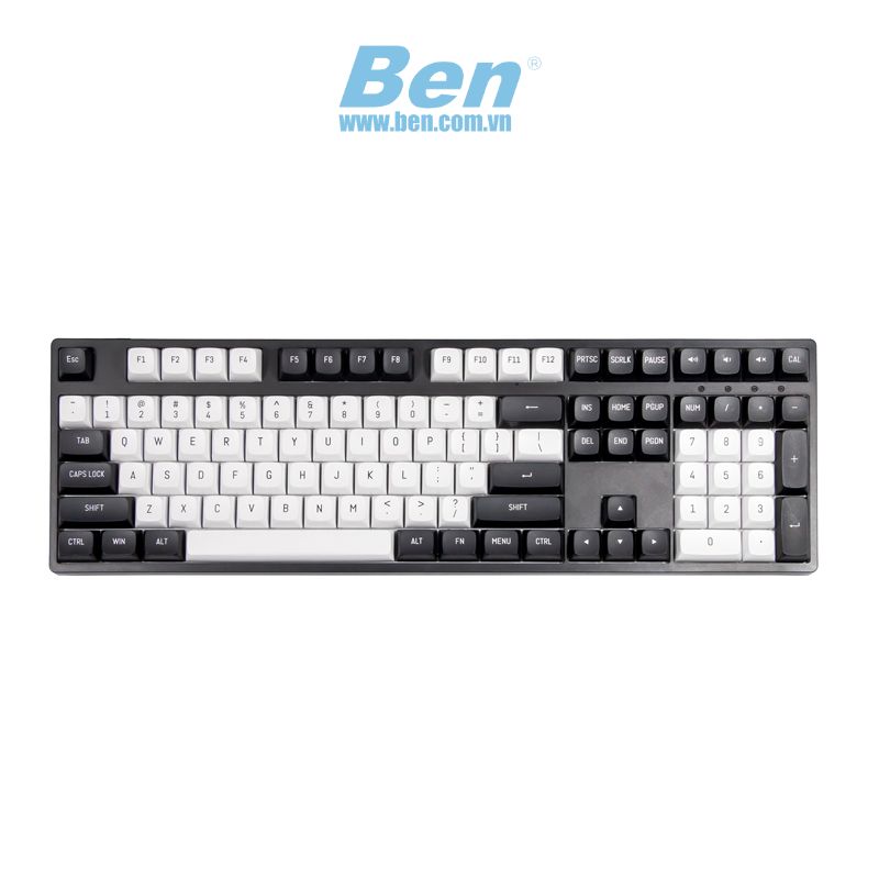 Bàn phím cơ không dây Fuhlen H108S Panda - CSA Profile Silver Speed sw