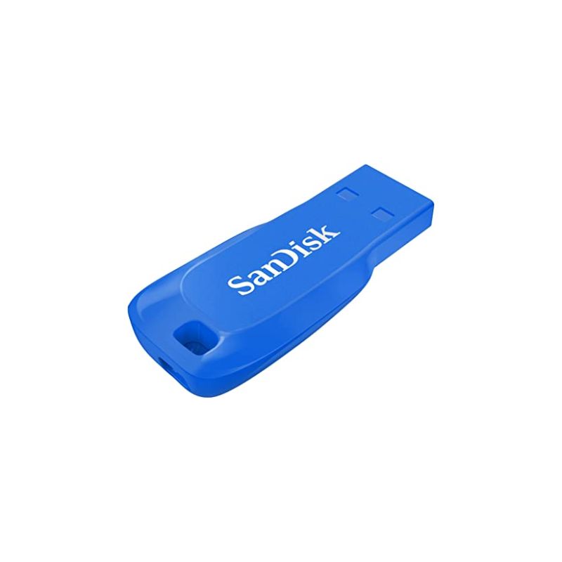 Thiết bị lưu trữ USB 32GB SanDisk Cruzer Blade USB Flash Drive/ Electric Blue (SDCZ50C-032G-B35BE)