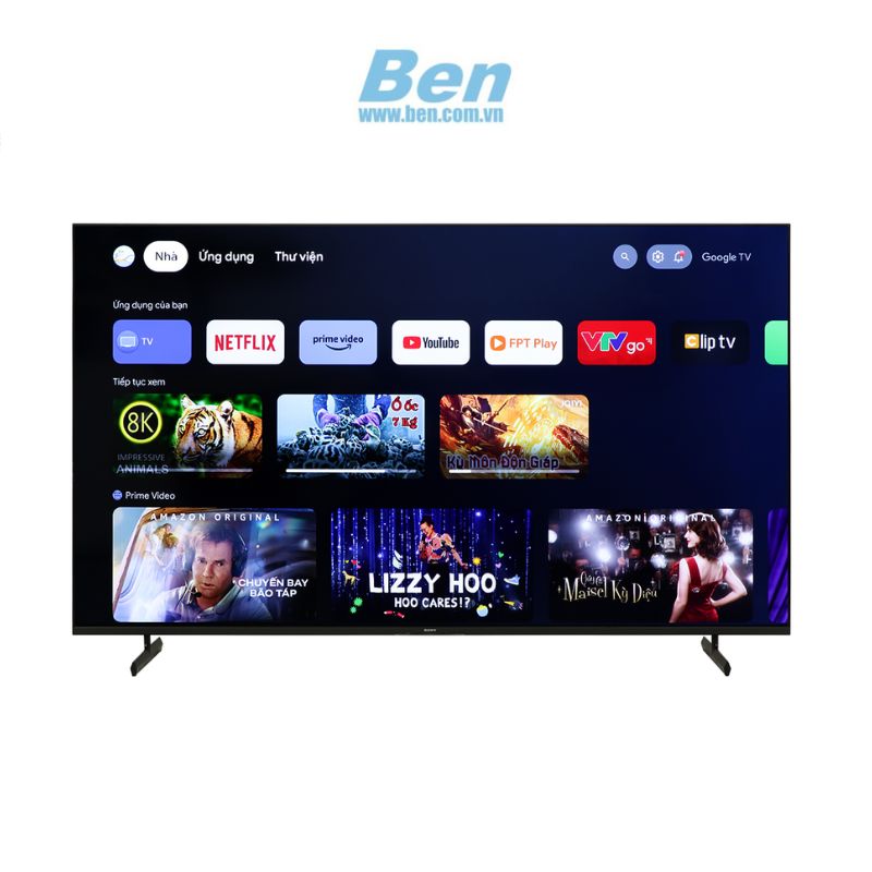 Google Tivi Sony 4K 85 inch KD-85X80L