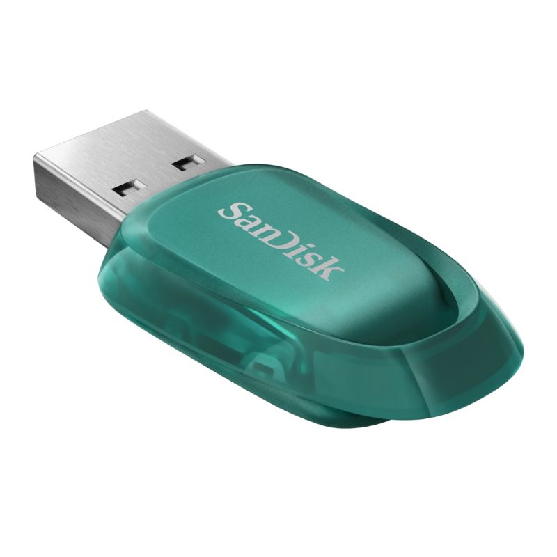 SanDisk Ultra Eco USB 3.2 Gen 1 Flash Drive  CZ96 -128GB -  Green (SDCZ96-128G-G46)