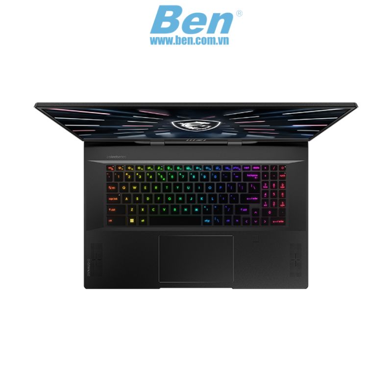 Laptop MSI Gaming Stealth GS77 12UHS 250VN/ Core Black/ Intel Core i9-12900H (upto 5GHz, 24MB)/ RAM 64GB/ 2TB SSD/ RTX3080Ti Max-Q GDDR6 16GB/ 17.3inch UHD/4 cell, 99.99Whr/ Win11 Home Sea/ 2Yrs