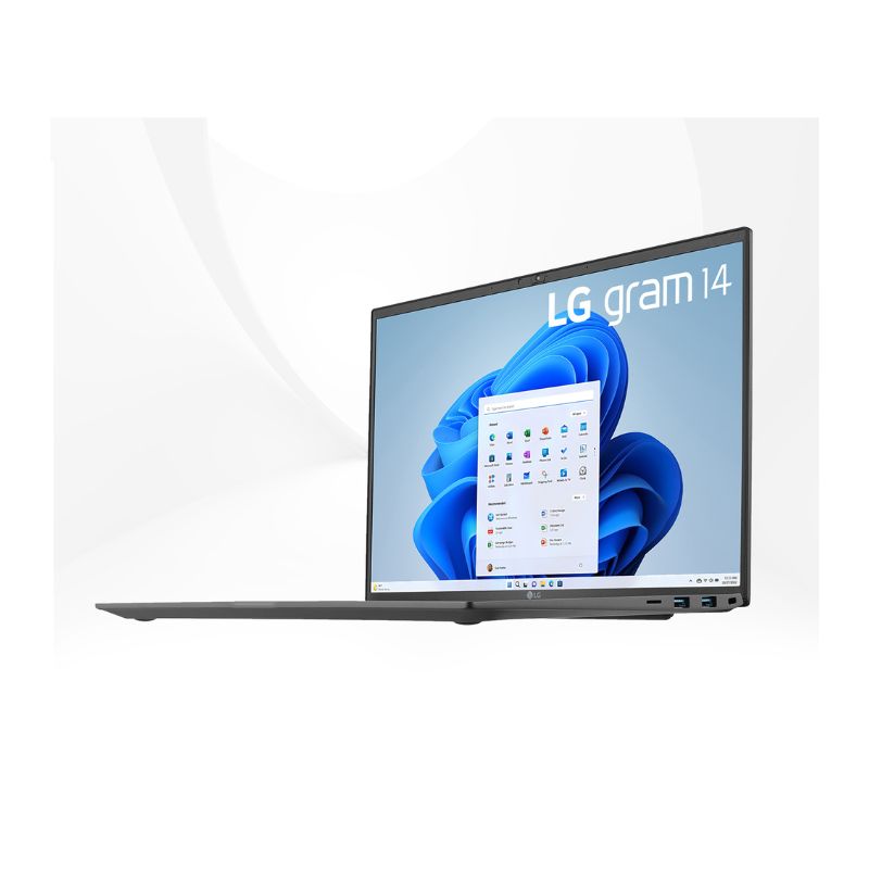 Laptop LG Gram 2023 ( 16Z90R-E.AH75A5 ) | Black | Intel Core i7-1360P | RAM 16GB | 512GB SSD | Nvidia RTX3050 4GB | 16 inch WQXGA | 90Whr | Win 11H | 1Yr