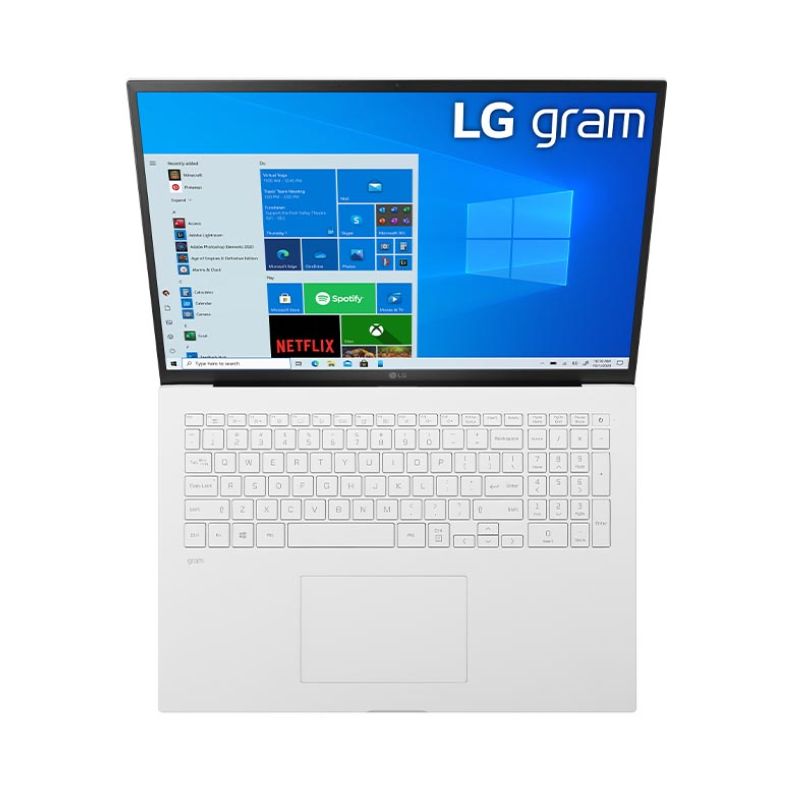 Laptop LG Gram ( 17ZD90P-G.AX71A5 ) | White | Intel core i7 - 1165G7 | RAM 16GB | 256GB SSD | 17 inch WQXGA | Intel Iris Xe Graphics | Dos | 1Yr