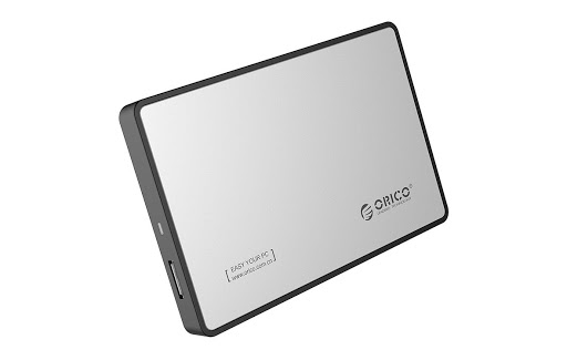 Hộp đựng ổ cứng 2.5inch SATA 3 USB 3.0 ORICO 2588US3 (Màu bạc)