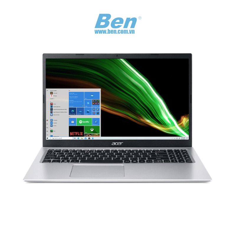 Laptop Acer Apire A315-58-529V (NX.ADDSV.00N)| Silver|  Core i5 - 1135G7  | RAM 4GB | 256GB SSD| Intel Iris Xe Graphics| 15.6 inch FHD | Win 11| 1Yr