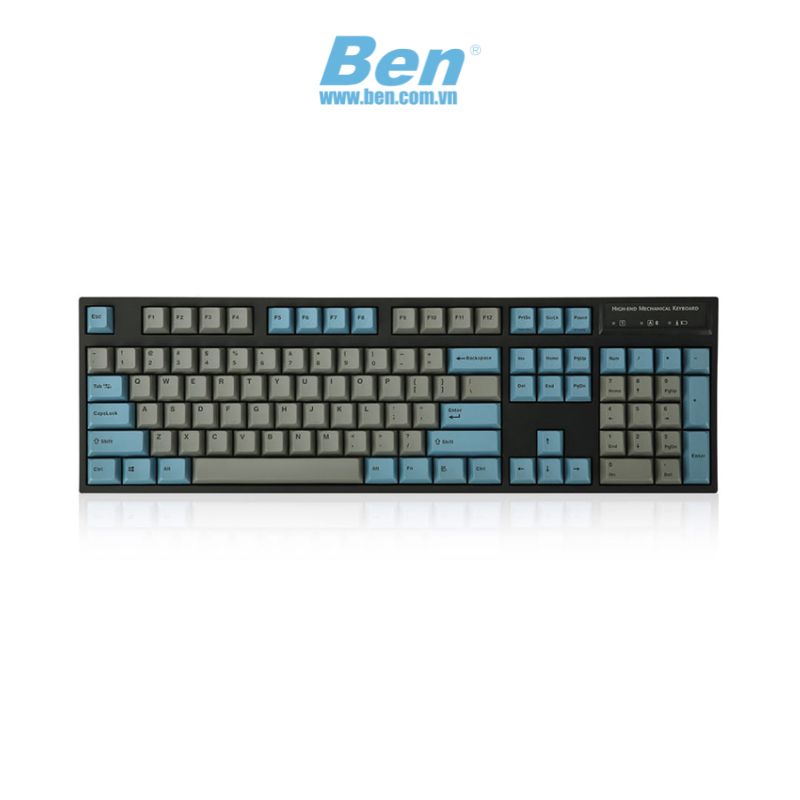 Bàn phím cơ LEOPOLD FC900RBT Blue Grey Silent Red Switch ( USB C + Bluetooth 5.1 )