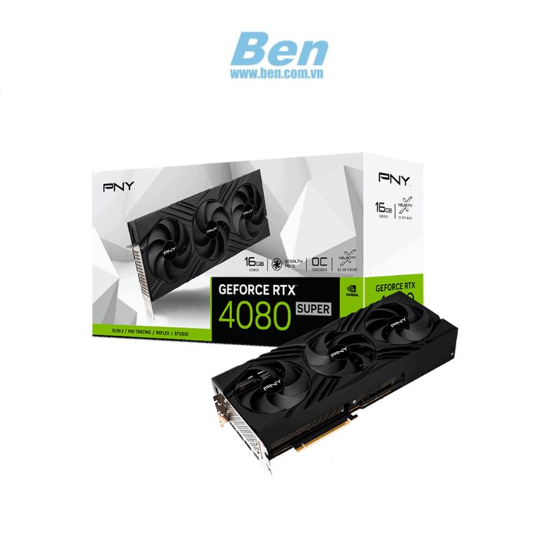 VGA PNY GeForce RTX 4080 SUPER VERTO OC 16GB GDDR6X / DisplayPort , HDMI