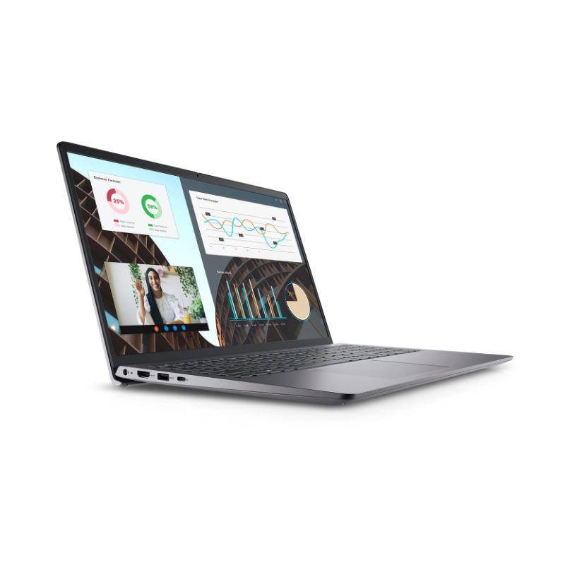 Laptop Dell Vostro 3530 ( V5I5267W1 ) | Gray | Intel Core i5 - 1335U | RAM 8GB DDR4 | 256GB SSD | Intel Iris Xe Graphics | 15.6 inch FHD 120Hz | 3 Cell | Win11 + Office Home and Student 2021 | 1Yr
