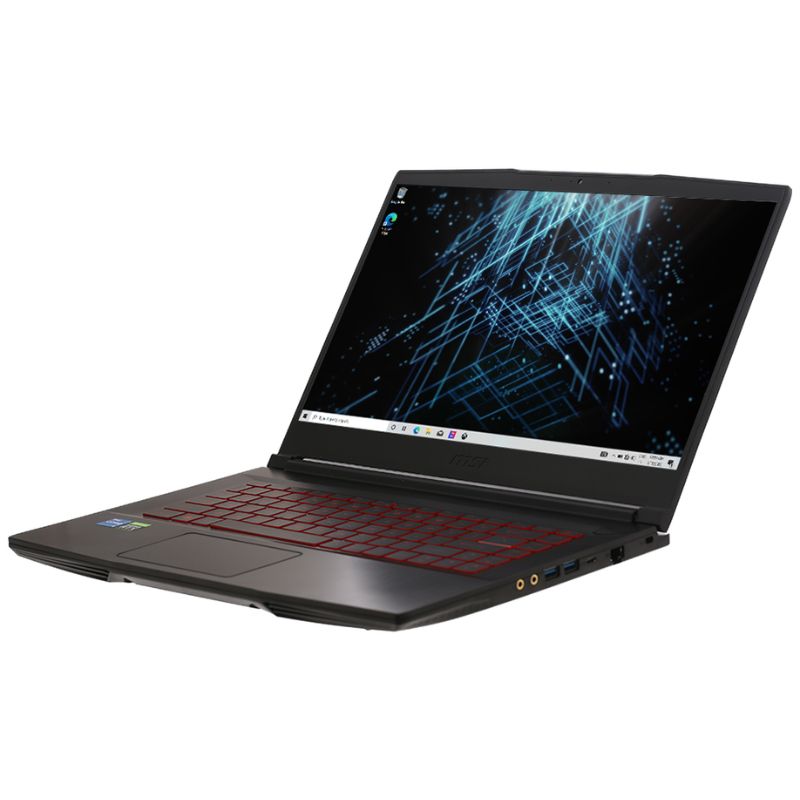 Laptop MSI Gaming GF63 Thin 11UD 649VN/ Intel Core i5-11400H (upto 4.5Ghz, 12MB)/ RAM 8GB/ 512GB SSD/ NVIDIA GeForce RTX 3050 Ti 4GB/ 15.6inch FHD/ Win 11H/ 1Yr
