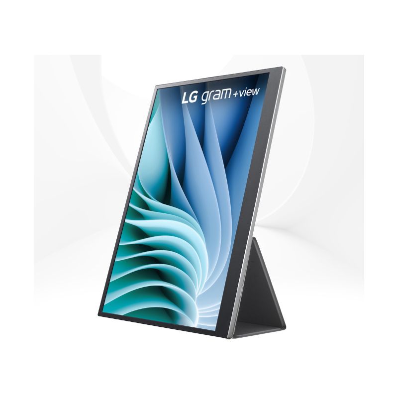 Màn hình di động LG Gram  +  View 16MR70 | Silver | 16 inch 2K WQXGA | IPS | USB-C | DP | 1Yr