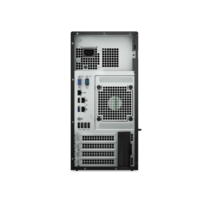 Máy chủ Dell PowerEdge T150 ( 42SVRDT150-01A ) | Intel Xeon E-2314 | 8GB DDR4 UDIMM, 3200MT | 1TB 7.2K RPM SATA Cab | iDRAC9 Express | DVDRW | 300W | No OS | 4Yrs Pro