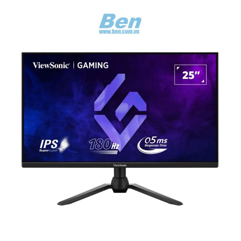 Màn hình gaming Viewsonic VX2528 |  25 inch FHD | IPS|  |180Hz | 0,5ms |HDMI  + DP | 3Yrs