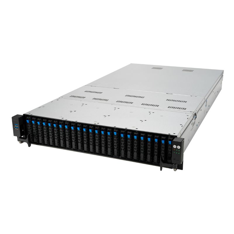 Máy tính chủ Asus RS720-E10 RS24U (90SF00Z1-M00FV0)/ Intel Xeon Silver 4310 (upto 2.1Ghz, 18Mb)/ RAM 16GB/ SSD 480GB/ UMA/ASMB10-iKVM Card/4 x 1GbE LAN (Intel I350) + 1 x Management LAN/ PIKE II 3108-8I 240PD 2G/ TPM MODULE/ Rail Kit R40C/ 2*1200W/ 3Yrs
