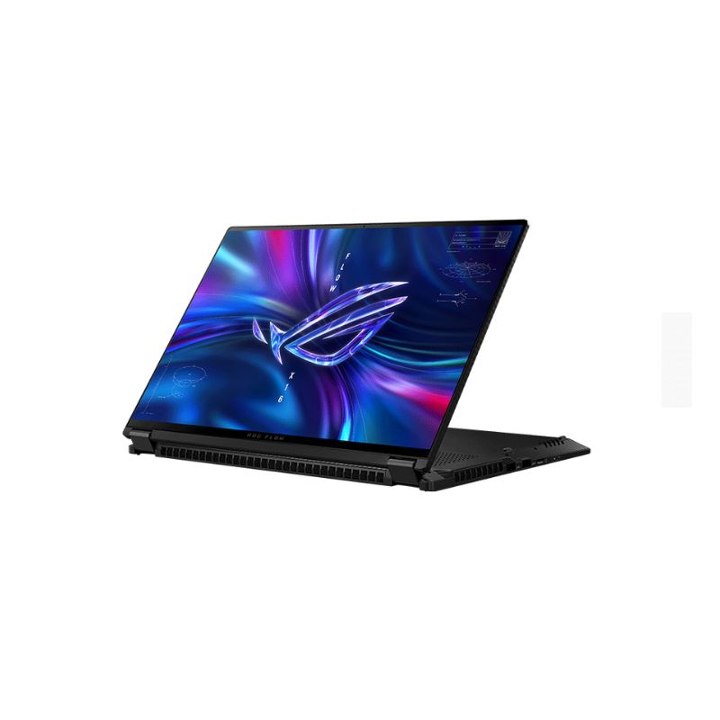 Laptop Asus Gaming ROG Flow X16 (GV601VV-NL016W)/ Đen/ Intel Core i9-13900H/ RAM 16Gb DDR5/ SSD 1TB/ NVIDIA GeForce RTX 4060 8GB GDDR6 RGB/ 16.0 inch  240Hz/ 4 Cell 90Whr/ Bút / Balo / Win 11SL/ 2Yrs