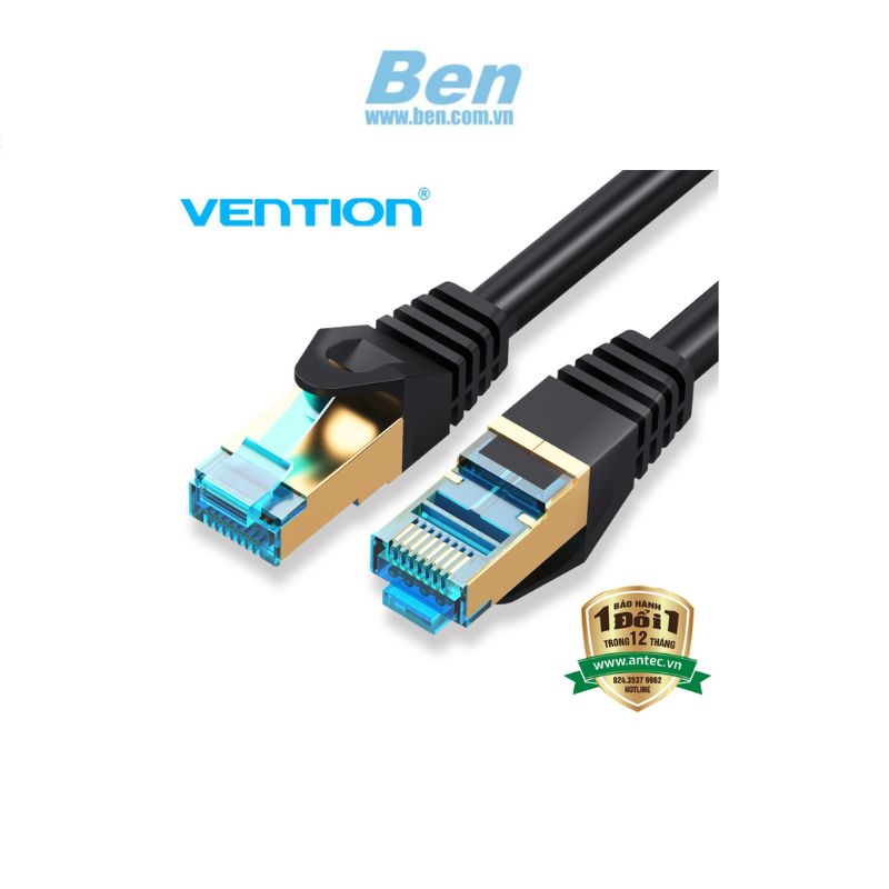 Cáp mạng đúc sẵn Cat7 SSTP 5m chính hãng Vention VPC7SSTP-B500