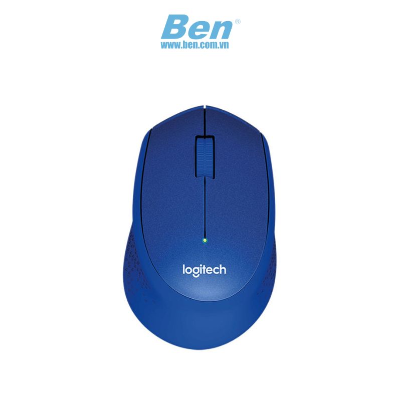 Chuột Không Dây Logitech M331 (Xanh Dương)