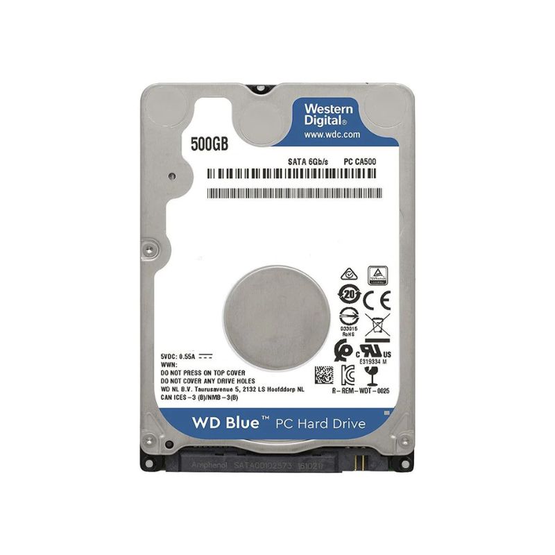 Ổ cứng HDD WD Blue 500GB 5400 rpm 2.5 inch ( WD5000LPCX )