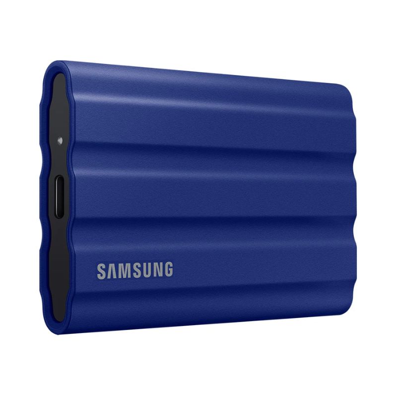 Ổ cứng di động SSD Samsung T7 Portable Shield 1TB USB 3.2 - 2.5 inch/ Xanh (MU-PE1T0R/WW)