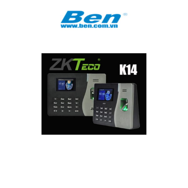 Máy chấm công vân tay Zkteco K14