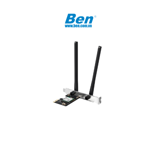Cạc mạng không dây Mercusys PCI-E MA80XE (Chuẩn AX/ AX3000Mbps/ 2 Ăng-ten ngoài/ Bluetooth)
