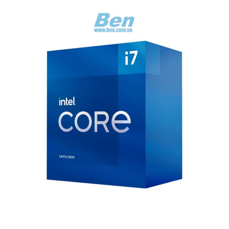 CPU Intel Core i7 14700K (Boost 5.6GHz, 20 nhân 28 luồng, 33MB Cache, 125W) – SK LGA 1700