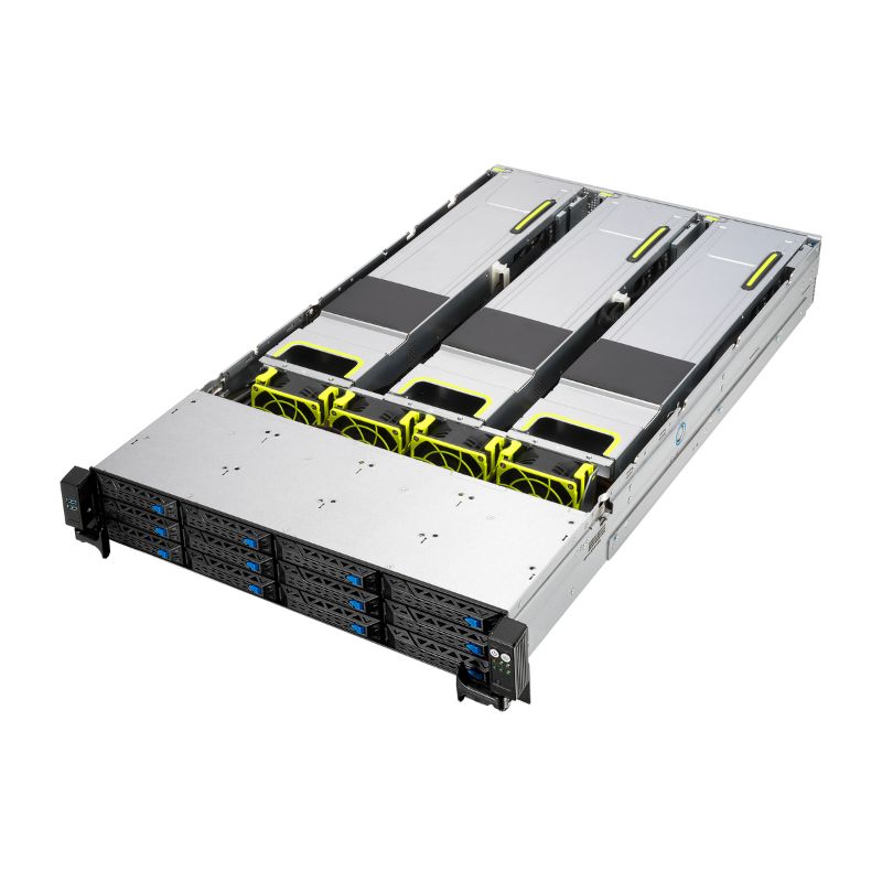 Máy tính chủ RS720-E10 RS12 (90SF00Z1-M00FU0)/ Intel Xeon Silver 4310 (upto 2.1Ghz, 18Mb)/ RAM 16GB/ HDD 2TB/ UMA/ASMB10-iKVM Card/1 x Management Port/ ASUS PIKE II 3008-8i/ TPM MODULE/ Rail Kit R40C/ 2*1200W/ 3Yrs