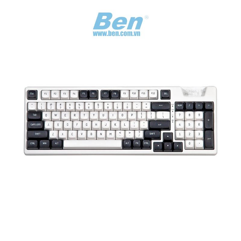 Bàn phím cơ không dây Fuhlen H95S Panda CSA Blue Switch