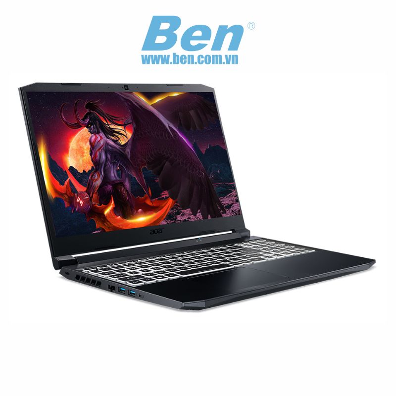 Laptop Acer Gaming Nitro 5 AN515-57-727J (NH.QD9SV.005)/ Shale Black/ Intel Core i7-11800H (up to 4.6Ghz, 24MB)/ RAM 8GB/ 512GB SSD/ NVIDIA GeForce GTX 3050Ti/ 15.6inch FHD 144Hz/ Win 10H/ 1Yr