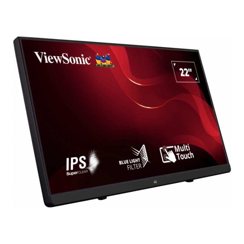 Màn cảm cứng Viewsonic TD2230 | 22 inch FHD | 60Hz | IPS | 5ms | HDMI | DP | VGA | 3Yrs