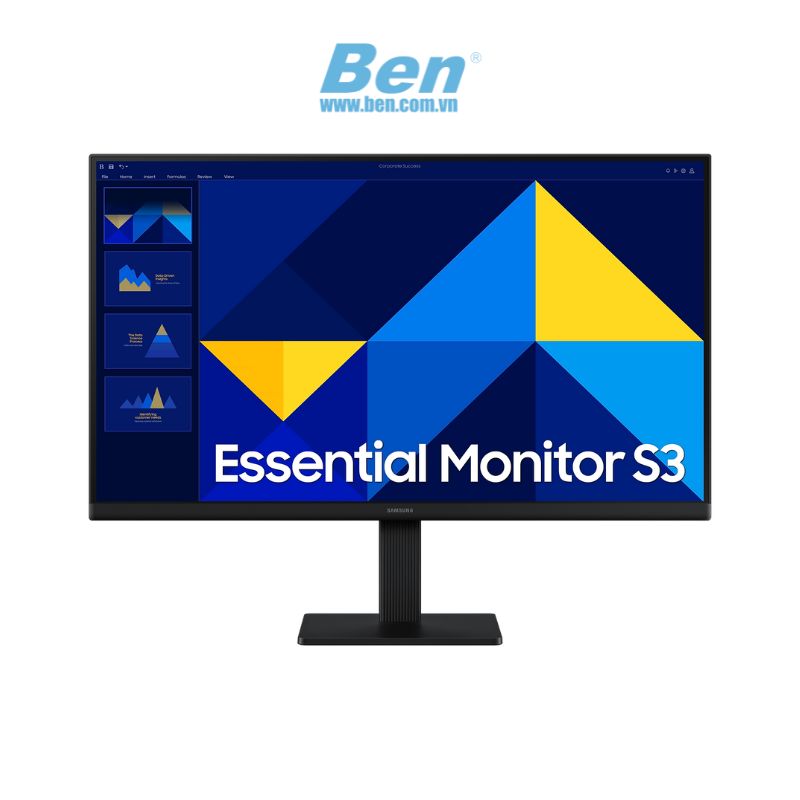 Màn Hình Máy Tính Samsung S3 S30Gd Ls24D300Gaexxv | 24 Inch Fhd | Ips | 100Hz | 5 Ms | Hdmi + D - Sub | 2Yrs
