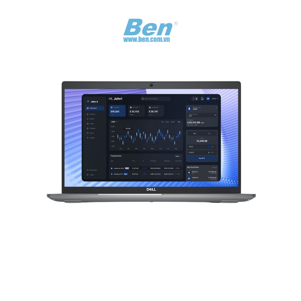 Laptop Dell Mobile Precision 3590 | Xám | Intel Core Ultra 7 165H vPro | RAM 16GB | 512GB SSD | NVIDIA RTX 500 4GB | 15.6 inch FHD | Ubuntu | 1Yr
