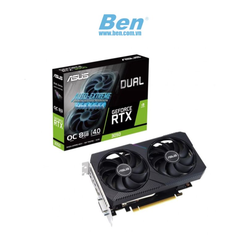 VGA Asus Dual GeForce RTX 3050 6GB GDDR6 96 bit ( DUAl-RTX3050-6G )