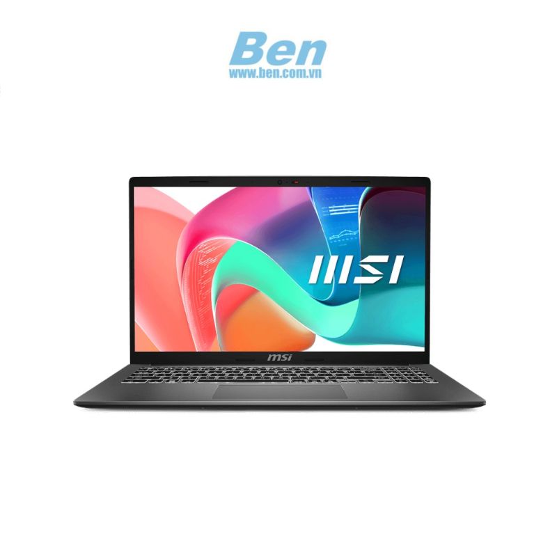 Laptop MSI Modern 15 F13MG 082VN  | Bạc | Intel Core i5-1335U| RAM 16GB | SSD 512GB | Intel Graphics | 15.6Inch FHD | Túi | Windows 11  SL | 2Yrs