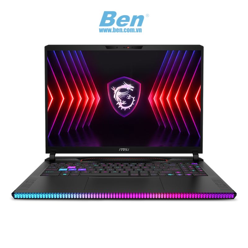 Laptop MSI Raider 18 HX A14VHG New | Black | Intel Core i9-14900HX | RAM 32GB | 2TB SSD | NVIDIA RTX 4080 12GB | 18 inch UHD+ 120Hz | 4 Cell | Win 11 Home | 3Yrs