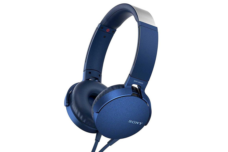 Tai nghe Sony MDR-XB550AP (Xanh Duong)