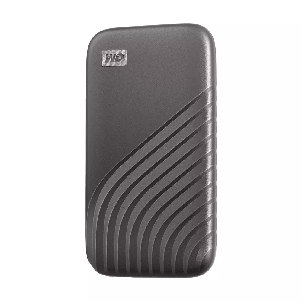 Ổ cứng di động SSD Western Digital WD My Passport 500GB External USB 3.2 Gen 2/ Gray (WDBAGF5000AGY-WESN)