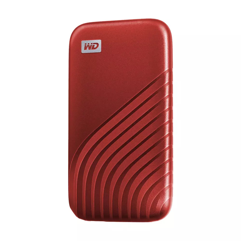 Ổ cứng di động Western Digital My Passport 500GB External SSD USB 3.2 Gen 2 WDBAGF5000ARD-WESN - Màu đỏ