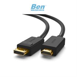 Cáp chuyển đổi Mini Displayport to HDMI UGREEN DP101 hỗ trợ 1080p cáp 3m Cáp chuyển đổi Mini Displayport to HDMI UGREEN DP101 hỗ trợ 1080p cáp 3m