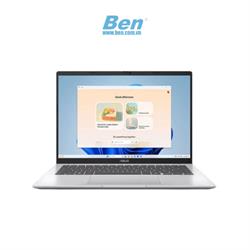 Laptop Asus Vivobook 14 A1407CA ( A1407CA-LY008WS ) | Bạc | Intel Core Ultra 5 225H | RAM 16GB | 512GB SSD | Intel Graphics | 14 inch WUXGA | Win 11 + Office | 2Yrs