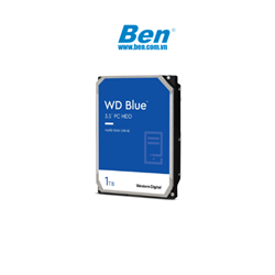 ổ cứng gắn trong máy tính để bàn WESTERN Caviar Blue 1TB 64MB Cache 5400 RPM (WD10EARZ) (3.5Inch/ 5400rpm/ 64MB/ SATA3)