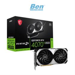 VGA MSI GeForce RTX 4070 Ti SUPER 16G VENTUS 2X OC VGA MSI GeForce RTX 4070 Ti SUPER 16G VENTUS 2X OC