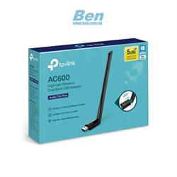 Cạc mạng  không dây USB TP-Link Archer T2U-Plus AC600 Cạc mạng  không dây USB TP-Link Archer T2U-Plus AC600