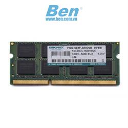 Ram LaptopRam xách tay_KINGMAX FSGG43F 8Gb DDR3L_1600MHz điện áp thấp ( DDR3L So Dimm PC3 - 12800 8GB 1.35V )