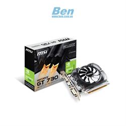 VGA MSI GeForce GT 730 1Gb GDDR5  (N730K-1GD5/OCV1)   DVI-D / VGA