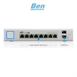 Thiết bị chuyển mạch Ubiquiti Unifi Switch 8 Port Gigabit POE Switch 150W (US-8-150W)
